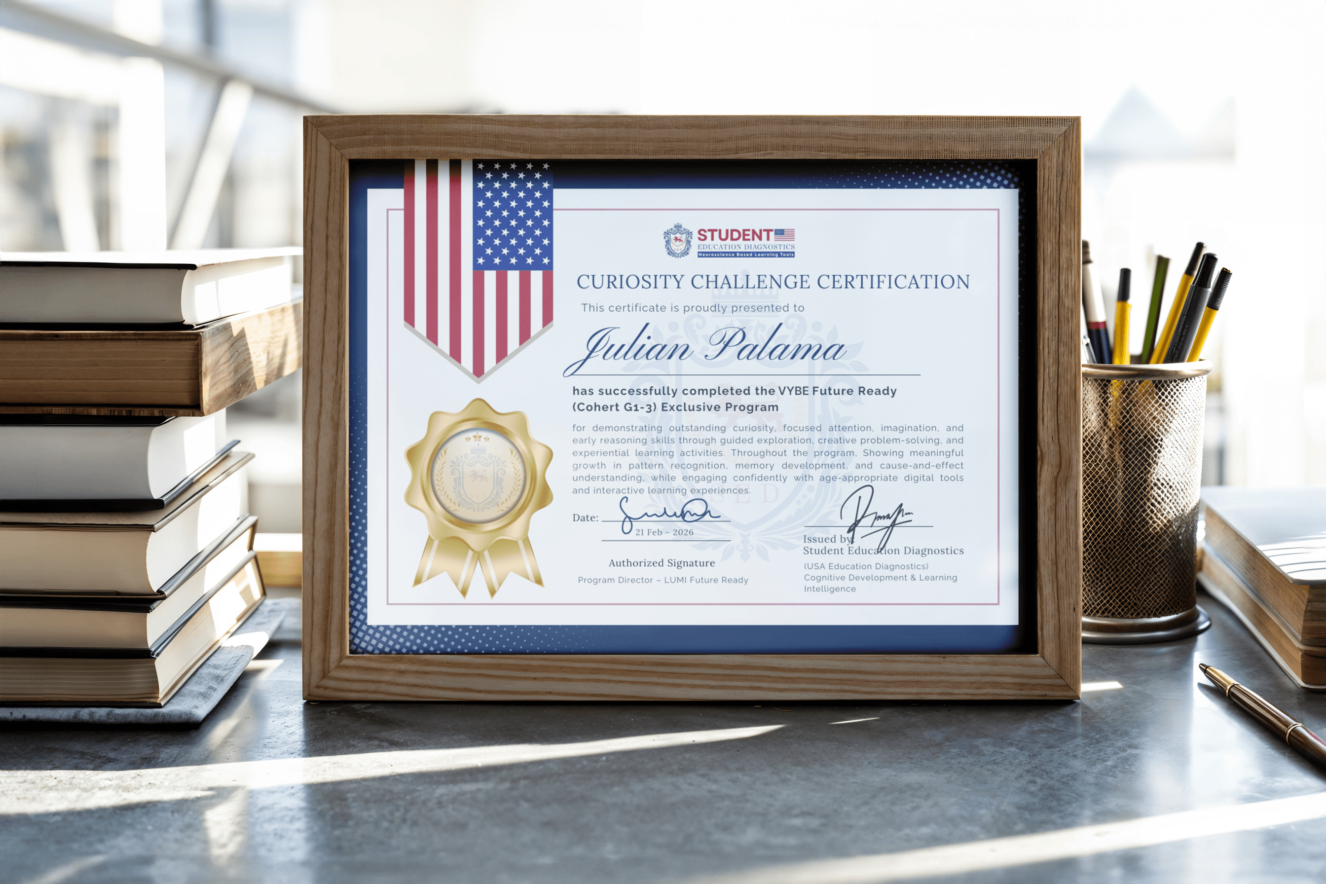 Curiosity Challenge Certification